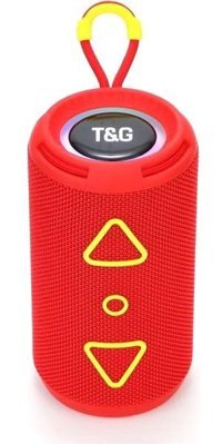 T&G SK006 8 W Işıklı Kırmızı Bluetooth Hoparlör