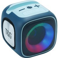 T&G TG359 5 W Radyolu Işıklı Mavi Bluetooth Hoparlör