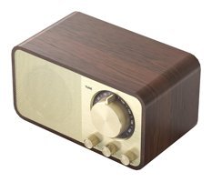 Mistaha JY-66 5 W Radyolu Kahverengi Bluetooth Hoparlör