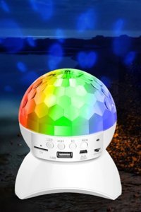 Utelips Akıllı Ampul 3 W Işıklı Beyaz Bluetooth Hoparlör