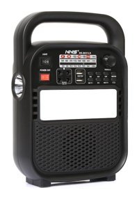 NNS NS-8031LS 7 W Radyolu Siyah Bluetooth Hoparlör