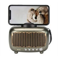 Coverzone M-V16BT Radyolu Işıklı Gold Bluetooth Hoparlör