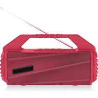 New Rixing NR-4025FM 5 W Kırmızı Bluetooth Hoparlör