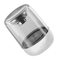 Siduytin Mini Işıklı Beyaz Bluetooth Hoparlör
