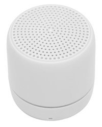 Goshyda Mini Işıklı Beyaz Bluetooth Hoparlör