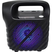 L'eDoren GTS 1525 Işıklı Siyah Bluetooth Hoparlör