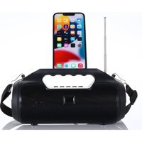 Concord Z20 Radyolu Işıklı Siyah Bluetooth Hoparlör