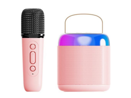 Torima K12 25 W Işıklı Pembe Bluetooth Hoparlör