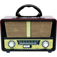 Coverzone 112BT Radyolu Kahverengi Bluetooth Hoparlör