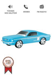 Wester WS-1967BT 10 W Radyolu Işıklı Mavi Bluetooth Hoparlör
