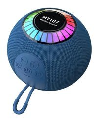 Chunkyated HY107 5 W Işıklı Mavi Bluetooth Hoparlör