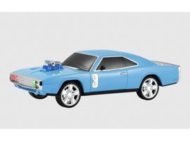 Tastech Dodge Challenger 10 W Radyolu Işıklı Mavi Bluetooth Hoparlör