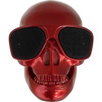 Jingyi Kurukafa 5 W Kırmızı Bluetooth Hoparlör