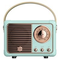 Tz Retro 5 W Radyolu Mavi Bluetooth Hoparlör