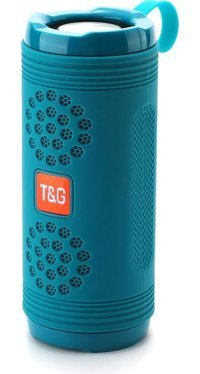 T&G TG106 10 W Radyolu Işıklı Yeşil Bluetooth Hoparlör