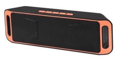 Partykindom Mini 5 W Siyah-Turuncu Bluetooth Hoparlör