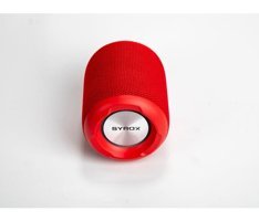 Syrox S33 6 W Radyolu Kırmızı Bluetooth Hoparlör