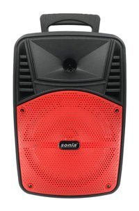 Sonia SN-08 Kırmızı Bluetooth Hoparlör