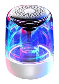 Tfixol C7 5 W Işıklı Beyaz Bluetooth Hoparlör