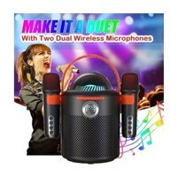 Coverzone Yeni Nesil 10 W Işıklı Siyah Bluetooth Hoparlör