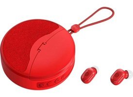 Talent Mini Kırmızı Bluetooth Hoparlör