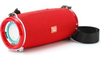 T&G TG192 10 W Radyolu Işıklı Kırmızı Bluetooth Hoparlör