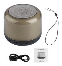 Topiky Mini 5 W Işıklı Krem Bluetooth Hoparlör