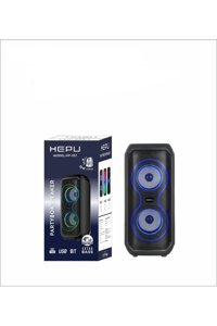 Hepu HP-957 Işıklı Siyah Bluetooth Hoparlör