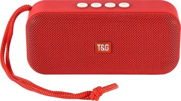 T&G TG516 5 W Radyolu Kırmızı Bluetooth Hoparlör