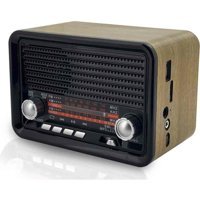 Coverzone F1537BT Radyolu Kahverengi Bluetooth Hoparlör