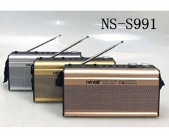 Tastech NS-S991 Vintage Radyolu Çok Renkli Bluetooth Hoparlör