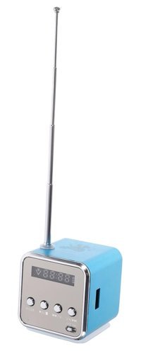Hemobllo TD-V26 3 W Radyolu Mavi Bluetooth Hoparlör