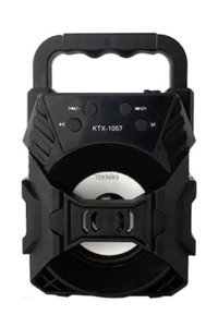 Sightzer KTX-1057 Işıklı Siyah Bluetooth Hoparlör