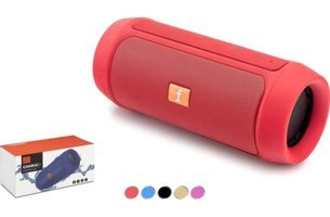 NNS Charge 2+ 5 W Kırmızı Bluetooth Hoparlör