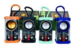 Vothoon A11 5 W Radyonlu Işıklı Mavi Bluetooth Hoparlör
