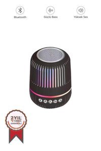 Torima GTS-2150 3 W Işıklı Siyah Bluetooth Hoparlör
