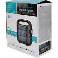 L'eDoren GTS 1705 5 W Radyolu 5 W Işıklı Siyah Bluetooth Hoparlör