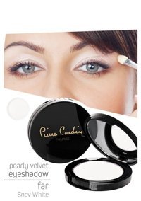 Pierre Cardin Pearly Velvet Snow White Toz Metalik Tekli Far Kar Beyazı