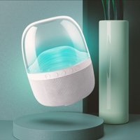 Lebeigo L9 Işıklı Beyaz Bluetooth Hoparlör