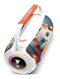 Powerway Beatbox Animals Kedi 5 W Işıklı Beyaz Bluetooth Hoparlör