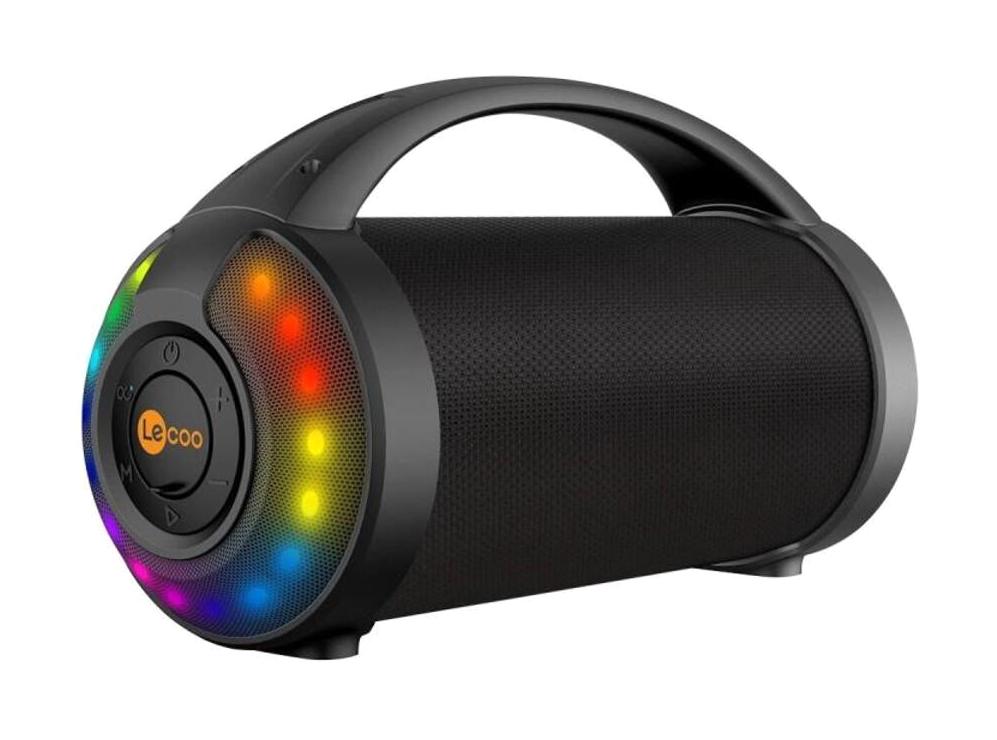 Lenovo DS156 Boombox Işıklı Siyah Bluetooth Hoparlör
