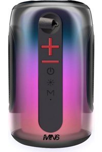 MN6 Pluse 8 15 W Işıklı Pembe Bluetooth Hoparlör