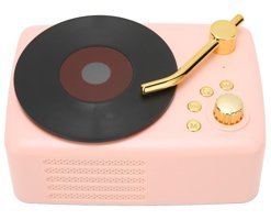 Bewinner Retro 5 W Pembe Bluetooth Hoparlör