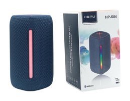 Hepu HP-S 04 Işıklı Lacivert Bluetooth Hoparlör
