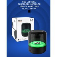 Blic Z5 5 W Işıklı Siyah Bluetooth Hoparlör