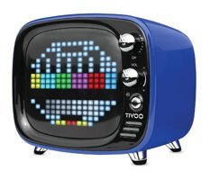Divoom Tivoo Retro 6 W Işıklı Mavi Bluetooth Hoparlör