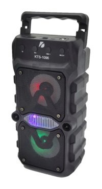Subzero KTS-1096 5 W Radyolu Işıklı Siyah Bluetooth Hoparlör