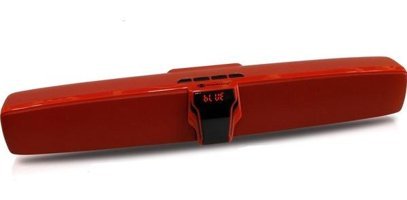 New Rixing NR-7017 5 W Kırmızı Bluetooth Hoparlör