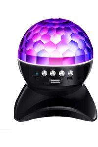 Junglee L740 Işıklı Siyah Bluetooth Hoparlör