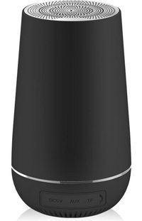 Lebeigo Mini Işıklı Siyah Bluetooth Hoparlör